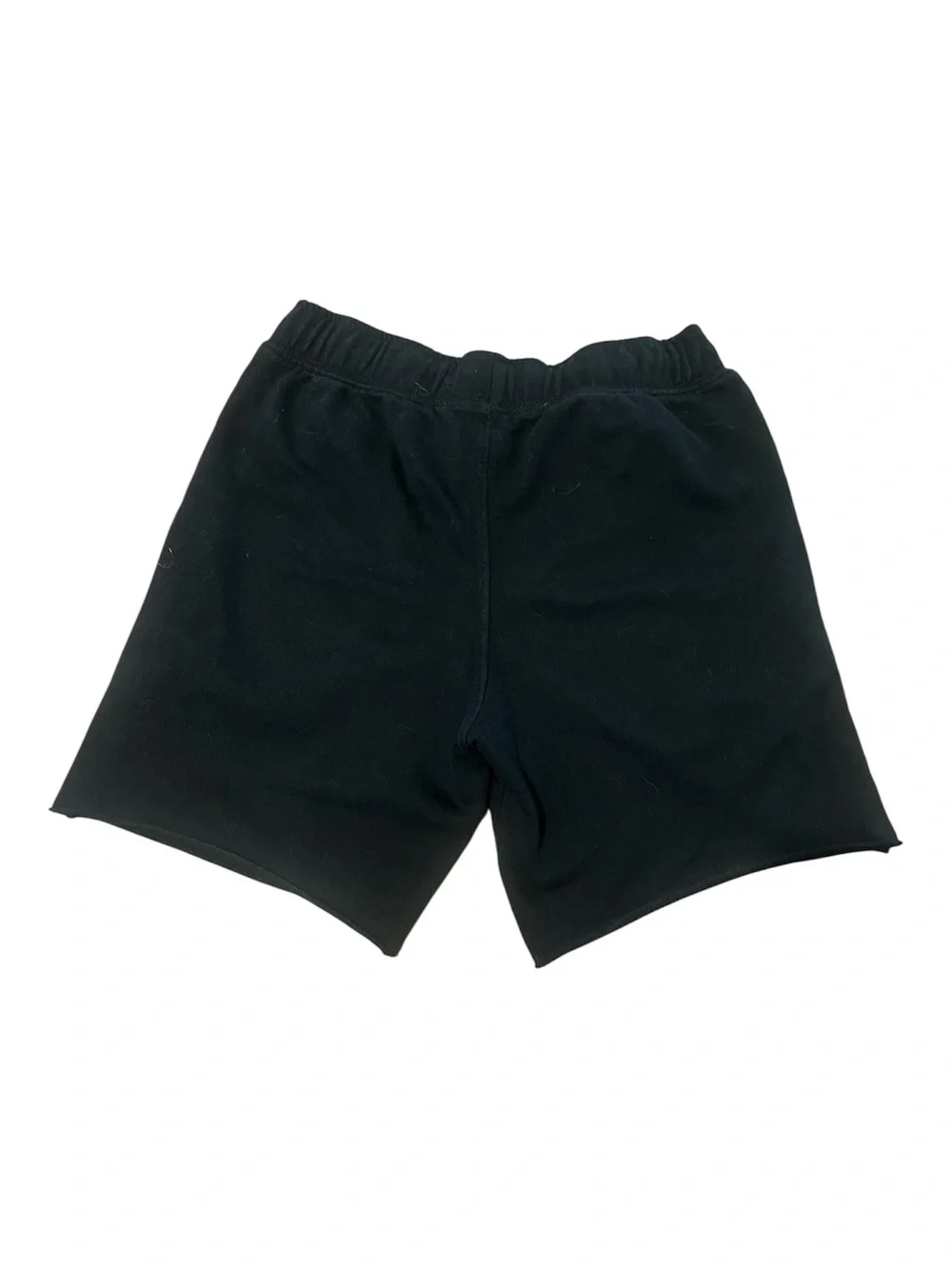 Boys Black Graphic Drawstring Shorts - Mint Skull Accent